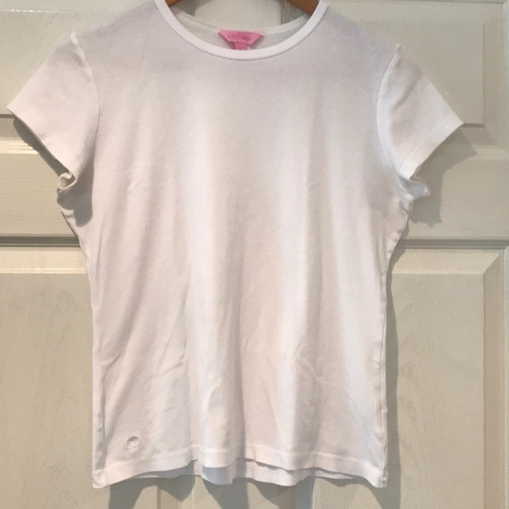 Lilly Pulitzer White Shirt
